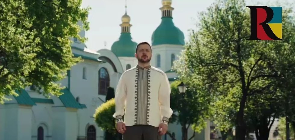 VIDEO. Mesajul lui Zelenski de Paşte: "Dumnezeu are steagul ucrainean pe umăr"