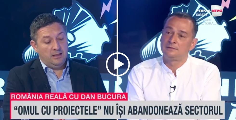 VIDEO. Daniel Băluţă, la România reală, despre betoanele din Sectorul 4: Unii oameni nu respectă regulile. O să triplăm numărul de copaci şi spaţii verzi