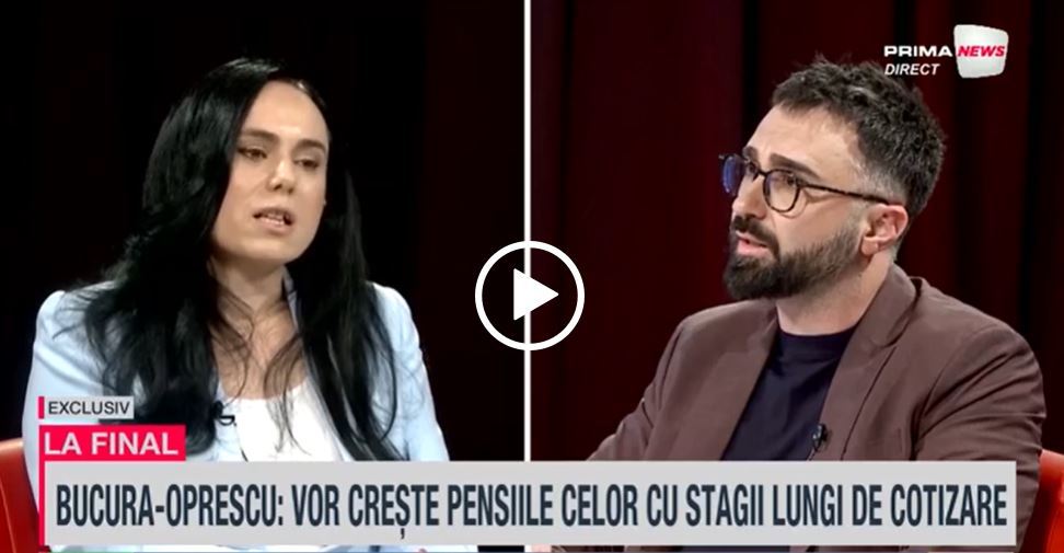 VIDEO. Ministrul muncii, în emisiunea La final: Un pensionar care a muncit peste 35 de ani cu salariul minim pe economie poate ajunge la o pensie de aproape 2000 de lei