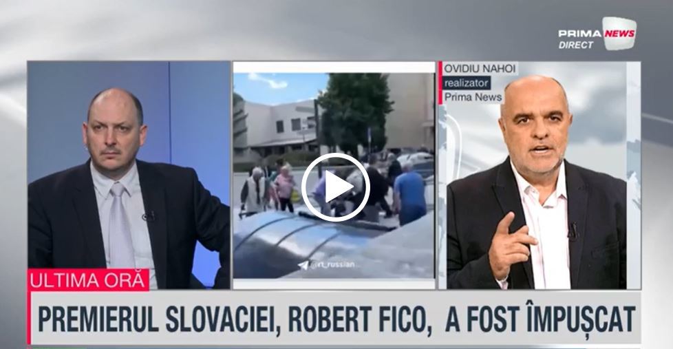 VIDEO. Ovidiu Nahoi, prima reacţie despre împuşcarea lui Fico: Şi-a creat mulţi adversari într-o ţară divizată