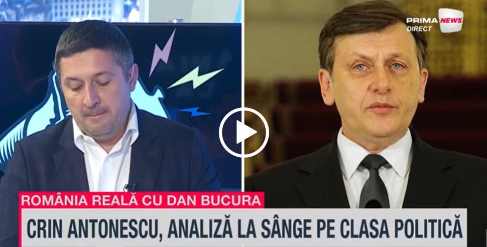 VIDEO. Crin Antonescu, la Prima News, despre campania electorală: Neinteresantă, lipsesc dezbaterile pe temele mari