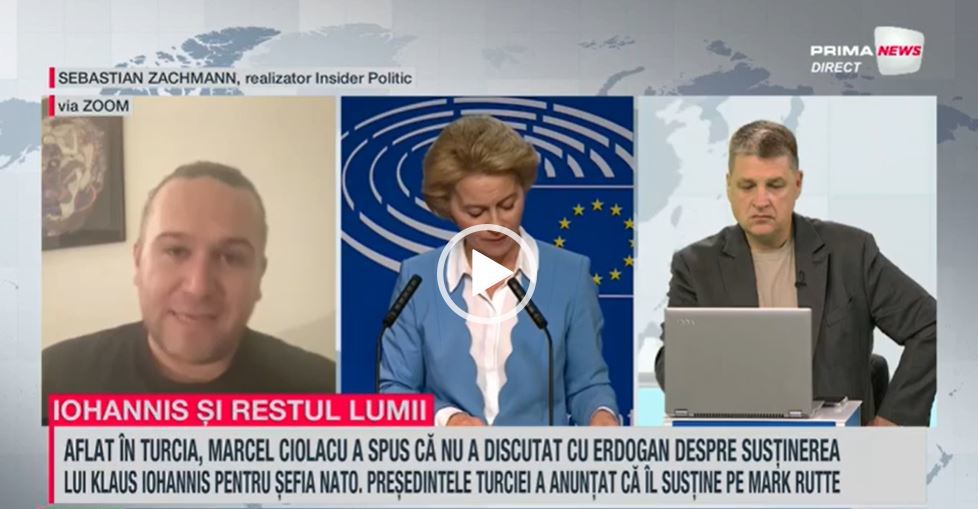 VIDEO. Proiect de ţară: România: Ghici cine va fi şeful şefilor de stat din UE. ”Von der Leyen are şanse mai mici decât în 2019, iar Iohannis nu e creditat cu foarte multe şanse”