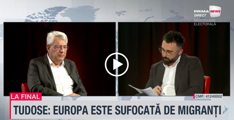 VIDEO. Mihai Tudose, la Prima News, despre tema migraţiei în UE: Am fost victimele propriei victorii