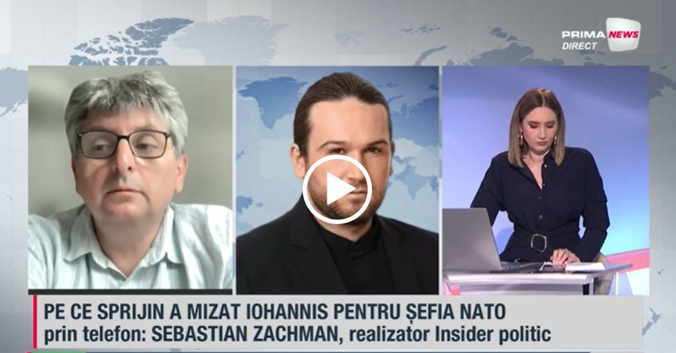 VIDEO. Prima News: Pe ce sprijin a mizat Iohannis pentru şefia NATO