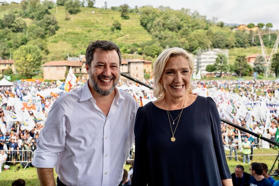 Salvini şi Le Pen pun la cale strategia după europarlamentare. ”Vrem o mare alianţă de centru-dreapta, fără socialişti şi eco-extremişti”