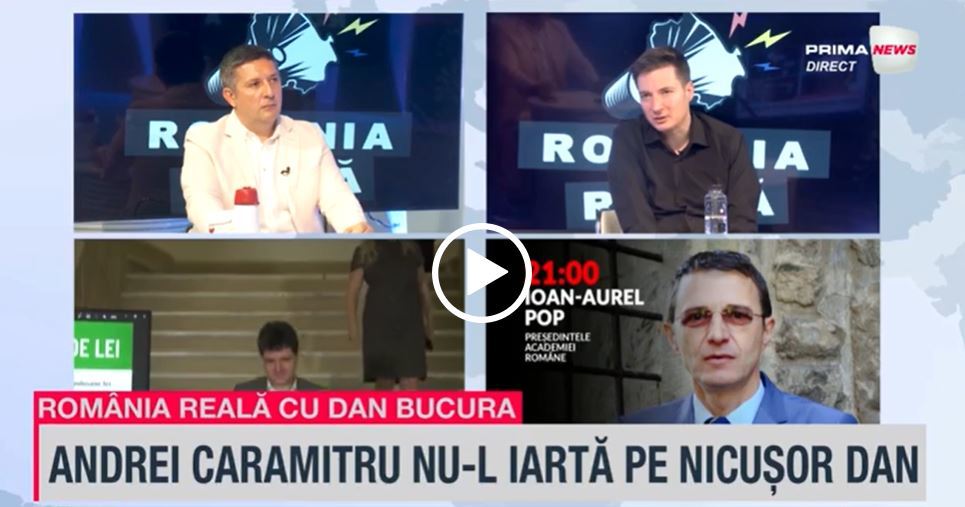 VIDEO. Pe cine vede Andrei Caramitru principali favoriţi în cursa pentru alegerile prezidenţiale