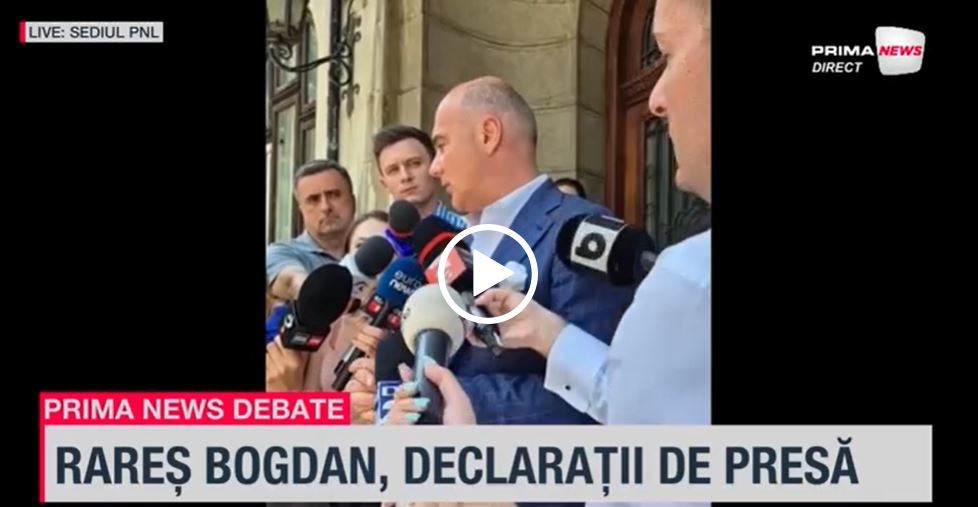 VIDEO. PNL doreşte ca alegerile prezidenţiale să aibă loc în noiembrie. Rareş Bogdan: Mă bazez pe raţiunea premierului