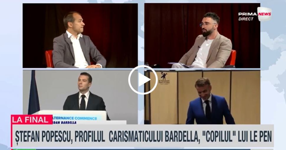 VIDEO. Cine este Jordan Bardella, politicianul de numai 28 de ani care a câştigat alegerile în Franţa