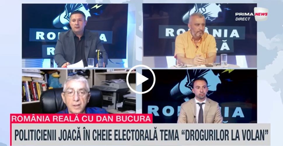 VIDEO. Andi Lăzescu, la România reală, despre ordonanţa privind testul antidrog pentru şoferi: E o monstruozitate. Ne aşteaptă un haos logistic, nimeni nu realizează