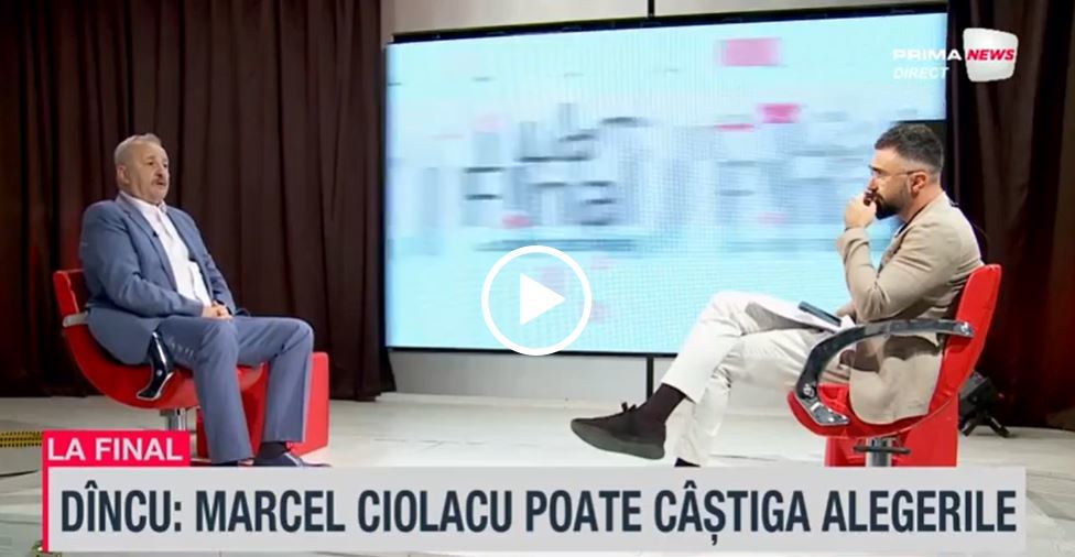 VIDEO. Vasile Dîncu, despre candidatura lui Ciolacu la prezidenţiale: Partidul îţi dă, dar nu îţi bagă şi în traistă