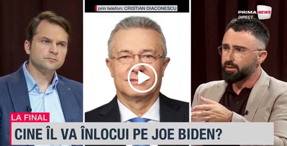 VIDEO. Cristian Diaconescu, la Prima News, despre anunţul lui Biden: Nu există un precedent în SUA. Este o situaţie foarte complicată