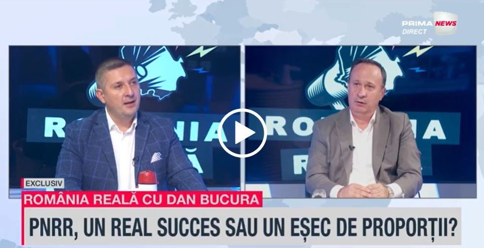 VIDEO. Adrian Câciu, la România reală, despre PNRR: Am primit 9.4 mld de euro, am cheltuit 3 mld şi până la final de an vom mai cheltui 4