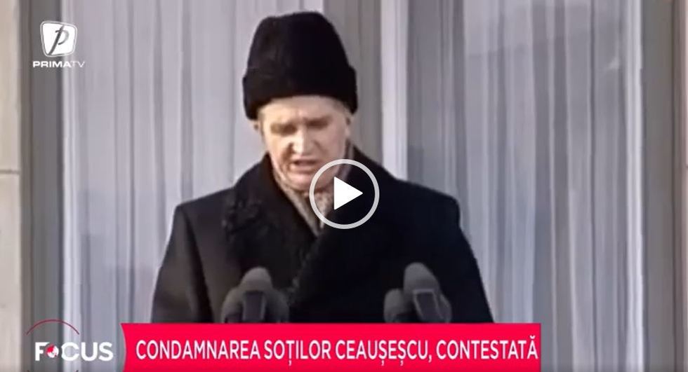 VIDEO. Procesul soţilor Ceauşescu ar putea fi reluat. Condamnarea din decembrie 1989 a celor doi dictatori a fost contestată în instanţă