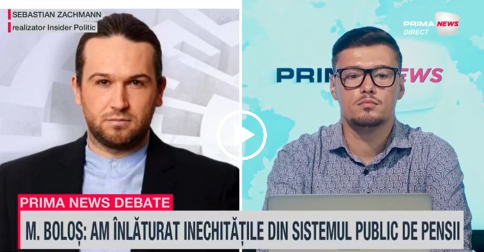 VIDEO. Zachmann, la Andrei Gheorghe în emisiune, despre noua lege a pensiilor: Mă aşteptam ca PNL să vină cu o garnitură mai puternică de lideri să o prezinte