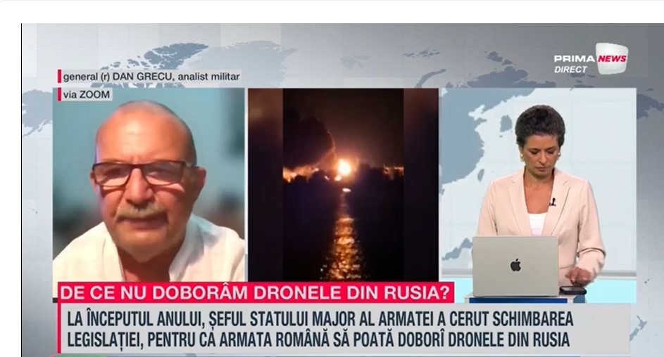 VIDEO. Dan Grecu, analist militar, despre dronele ruseşti care au încălcat spaţiul aerian. Cum comentează declaraţia premierului Ciolacu, după mesajele Ro-alert