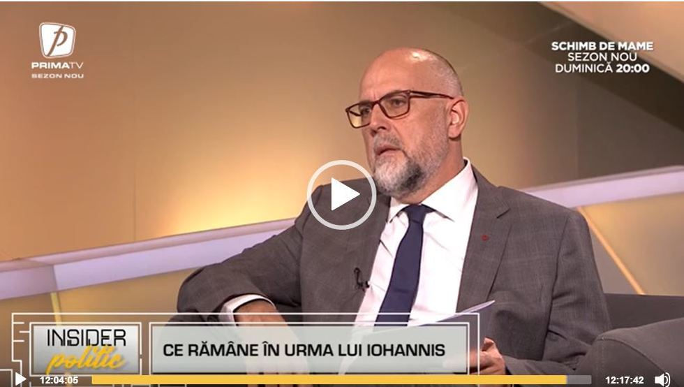 VIDEO. Kelemen Hunor, la Insider politic, despre mandatul lui Iohannis: Foarte dezamăgitor, speranţa a fost foarte mare