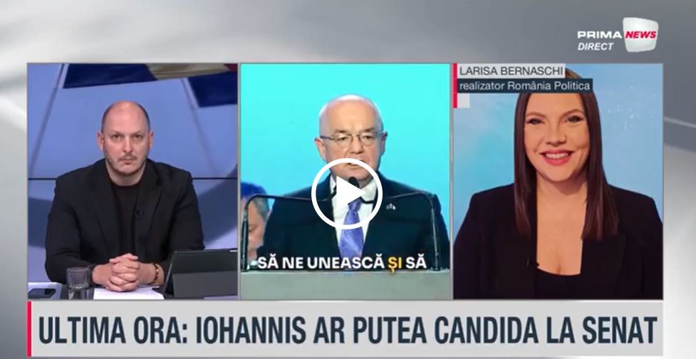 VIDEO. Larisa Bernaschi, despre modificarea legii electorale pentru ca Iohannis să poată candida: Mai mulţi lideri PNL n-au dorit să se ajungă aici. Preşedintele Iohannis va ajunge să-l convoace pe senatorul Iohannis