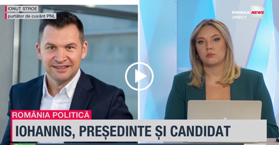 VIDEO. Ionuţ Stroe, la România politică, despre legea care îl face pe Iohannis senator: Până acum nu s-a discutat concret despre posibilitatea de a candida