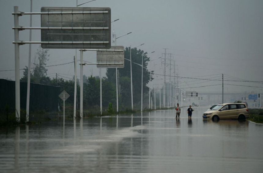 VIDEO Oraşul Shanghai, lovit de al doilea taifun în mai puţin de o săptămână