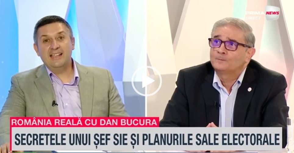 VIDEO. Fostul şef al spionilor, Silviu Predoiu, la România reală: Microfoanele puse la vedere mă derutează, am lucrat o viaţă cu microfonul pus sub masă