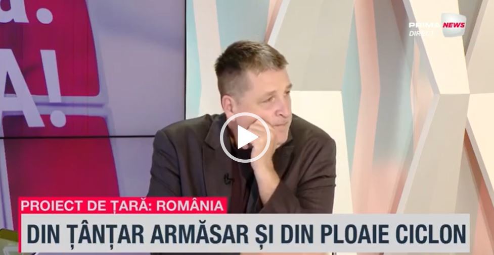 VIDEO. Costi Mocanu, la Proiect de ţară, despre ciclon: A fost un exerciţiu exagerat de către cei care l-au comandat