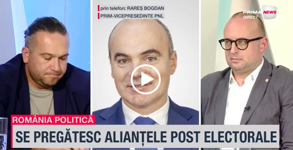 VIDEO. Rareş Bogdan, despre relaţia dintre PNL şi Iohannis: Guvernăm de vreo patru ani cu 25 la sută. Ar trebui să nu uităm asta