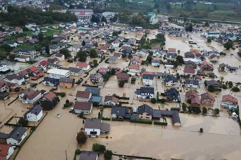 VIDEO. Inundaţii catastrofale în Bosnia şi Herţegovina. Cel puţin 18 oameni au murit 