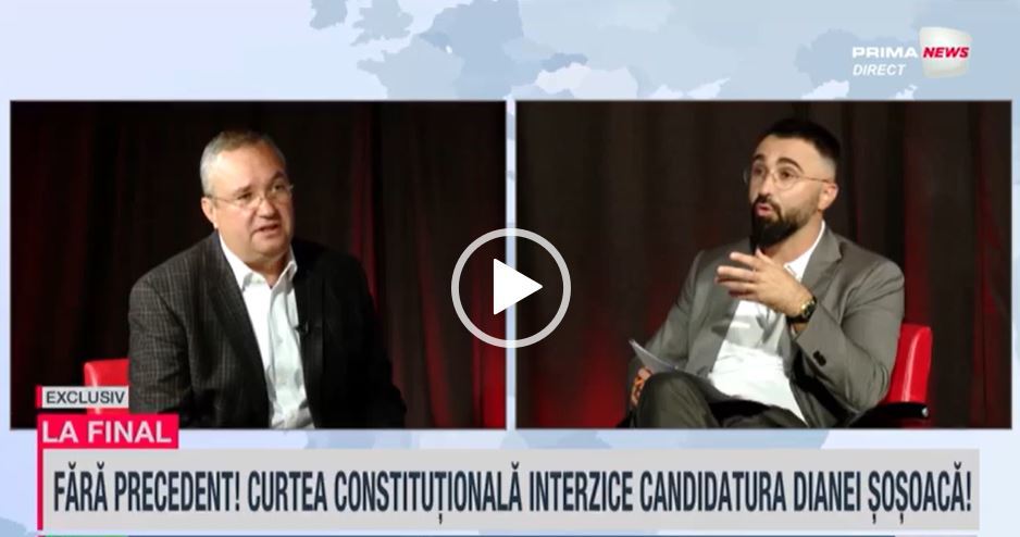 VIDEO. Ciucă, în emisiunea La final: Nu comentez decizia CCR. PNL a apărat libertatea şi principiile democraţiei