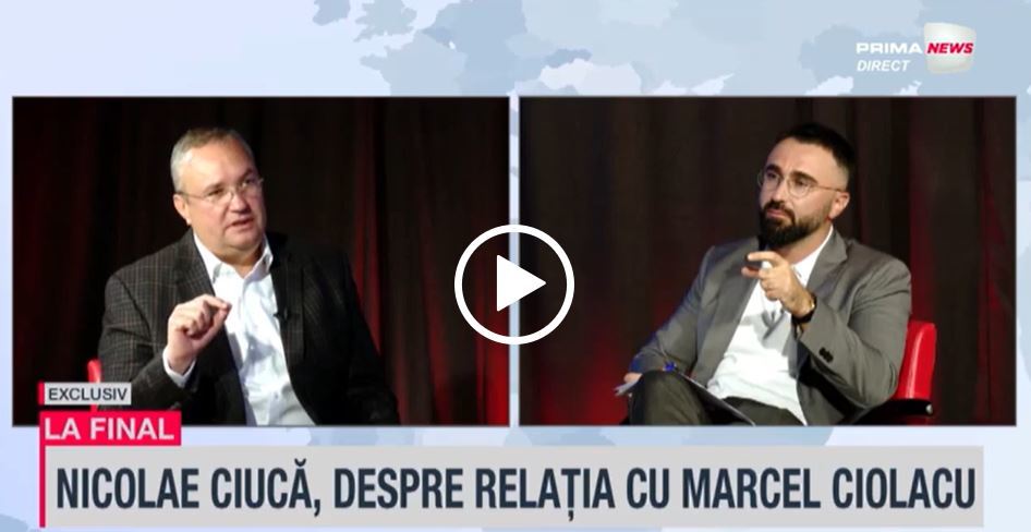 VIDEO. Nicolae Ciucă, în emisiunea lui Cristache: PSD îmi pare că se gândeşte la o guvernare cu AUR