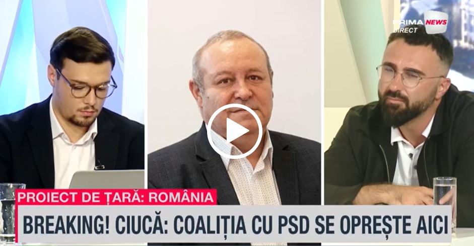 VIDEO. Daniel Fenechiu, la Proiect de ţară: România, reacţie la mesajul lui Ciucă: PNL va rămâne la guvernare până la alegeri