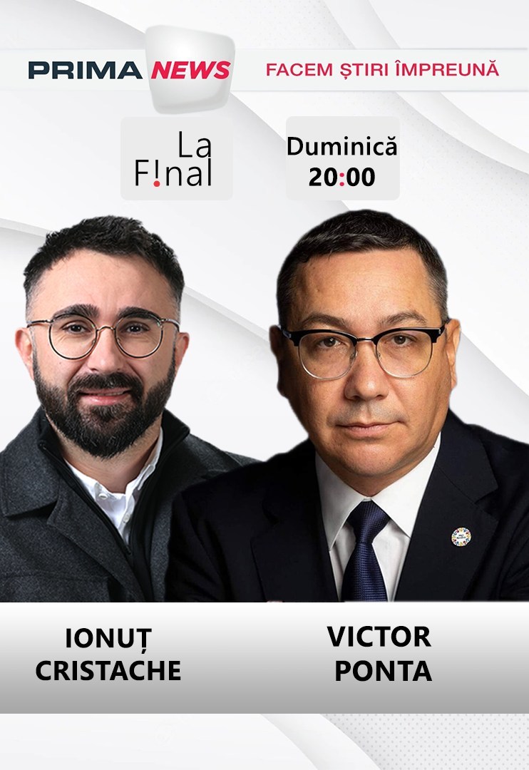 Victor Ponta vine la emisiunea La Final, astazi, de la ora 20, pe Prima News