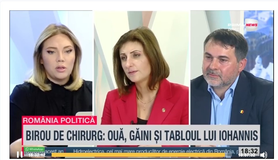 VIDEO. Cristina Rizea (PSD) şi Cosmin Corendea (AUR), despre cazul Nelu Tătaru, la România politică. Cât de afectată este imaginea PNL?