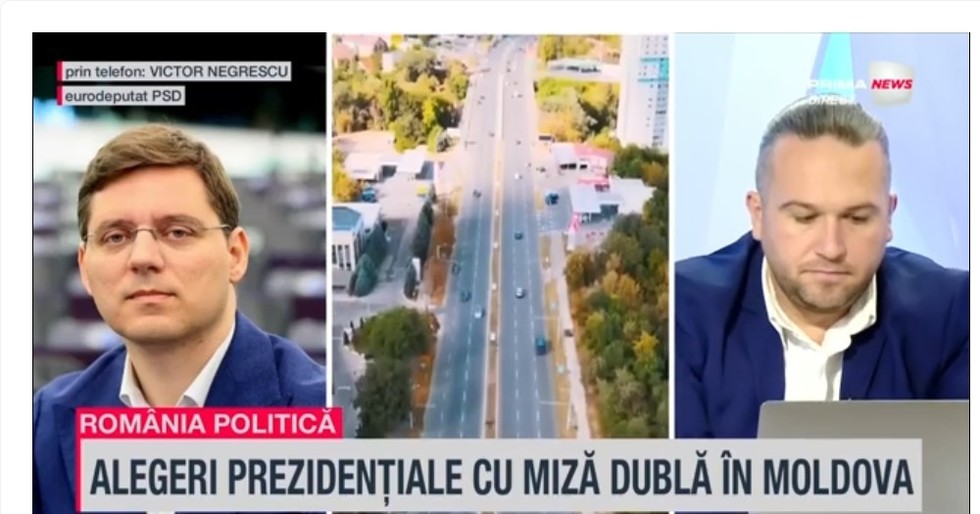 VIDEO. Victor Negrescu, la România politică: Cred că va trece referendumul pentru aderarea Republicii Moldova la Uniunea Europeană