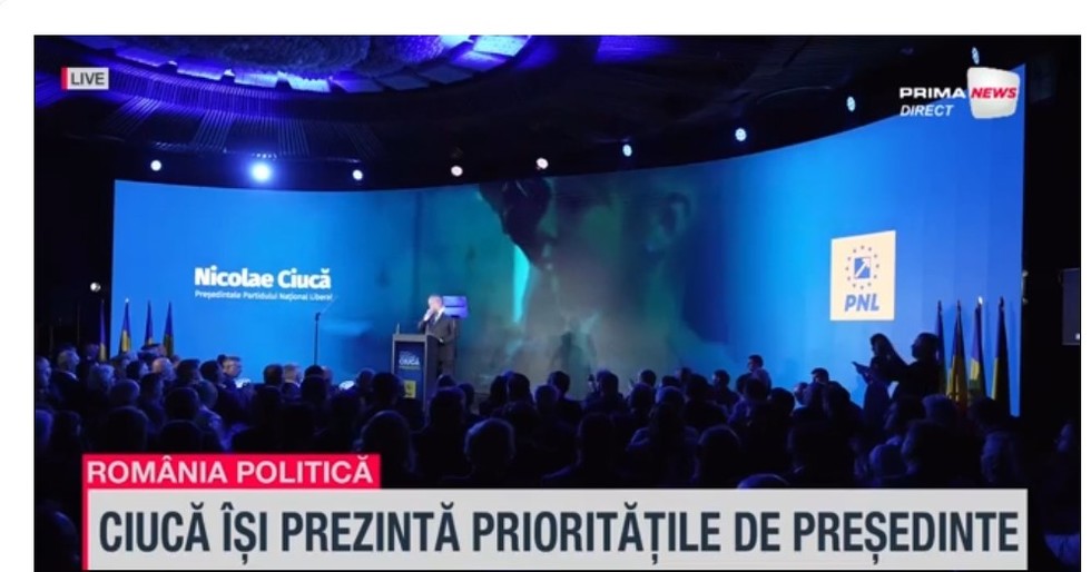 VIDEO. Nicolae Ciucă, la prezentarea programului de prezidenţiabil: Valorile democratice sunt ameninţate, ordinea mondială este în pericol. În România această ameninţare are un nume, coaliţia toxică dintre PSD şi AUR