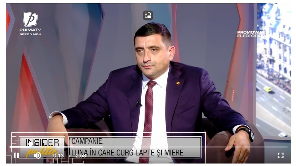 VIDEO. Cum îşi caracterizează George Simion rivalii: Ciolacu - corupt. Ciucă - moale rău. Lasconi - bipolară. Geoană - prostănac