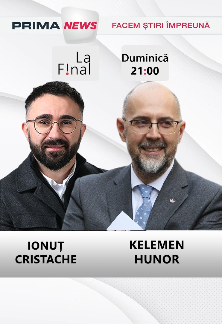 Candidatul UDMR la prezidenţiale, Kelemen Hunor, vine în această seară în emisiunea La Final


