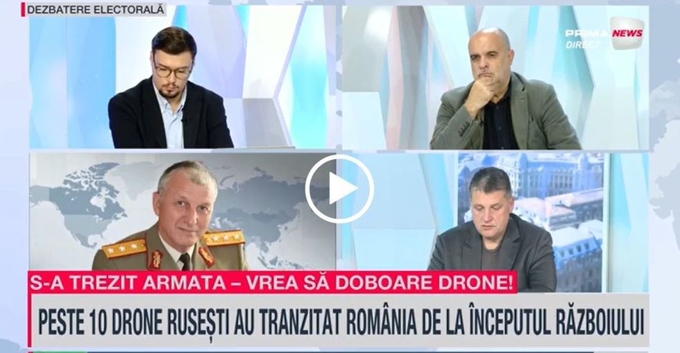 Generalul Virgil Bălăceanu, la Proiect de ţară: România, despre proiectul privind doborârea dronelor: Mă surprinde că nu are prevederi referitoare la dronele în derivă sau la ţinte simulate. Militarii nu sunt ascultaţi în deciziile politice