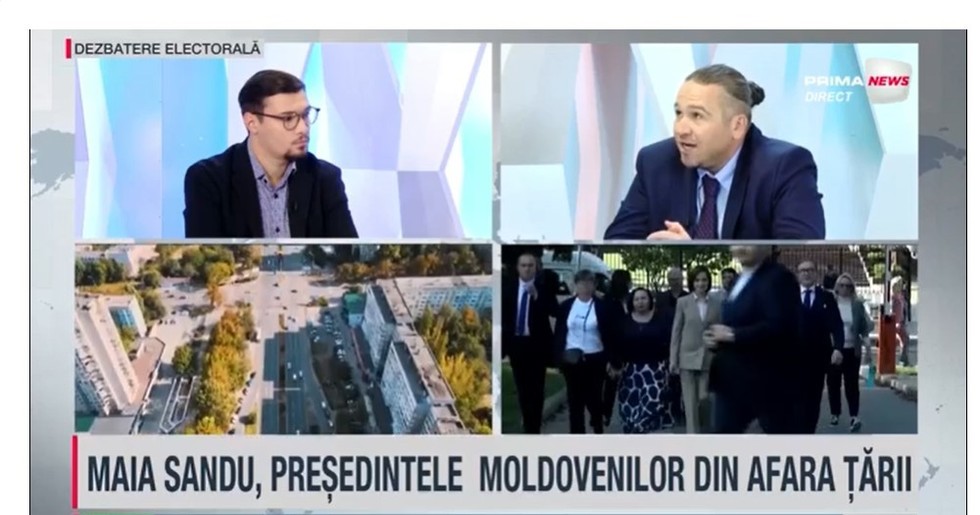 VIDEO. Sebastian Zachmann, despre rezultatul alegerilor din Republica Moldova, la Proiect de ţară: România