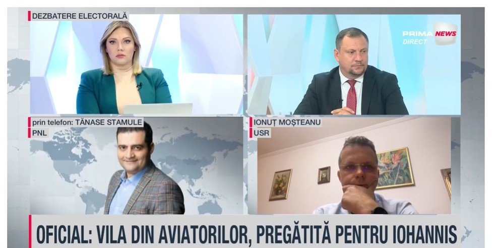 VIDEO. Ionuţ Stamule (PNL) comentează la România politică secretizarea şi desecretizarea vilei în care va sta Iohannis: Eu nu cred că Iohannis va sta vreodată acolo. Candidatul PNL n-a avut niciodată casă de la Stat