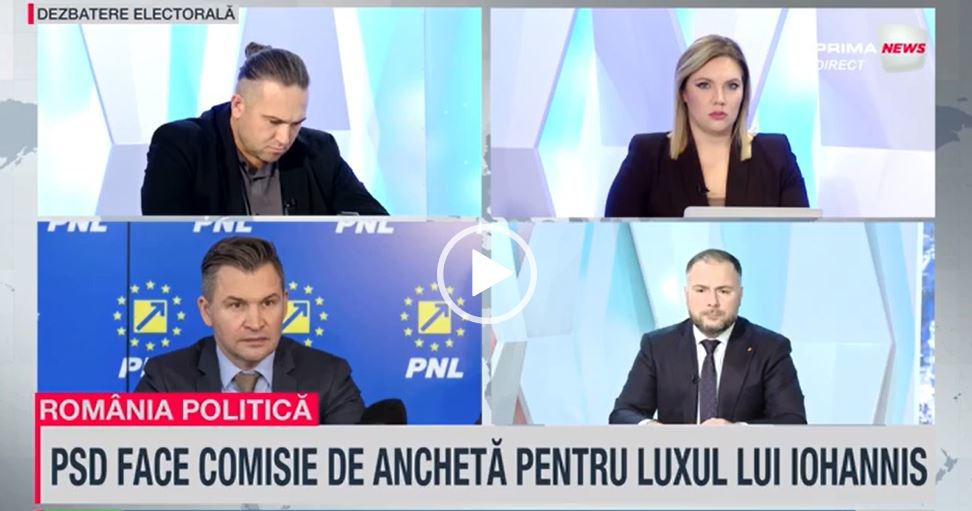 VIDEO. Ionuţ Stroe, la România politică: PNL e de acord cu comisia de anchetă propusă de PSD pentru cheltuielile lui Iohannis