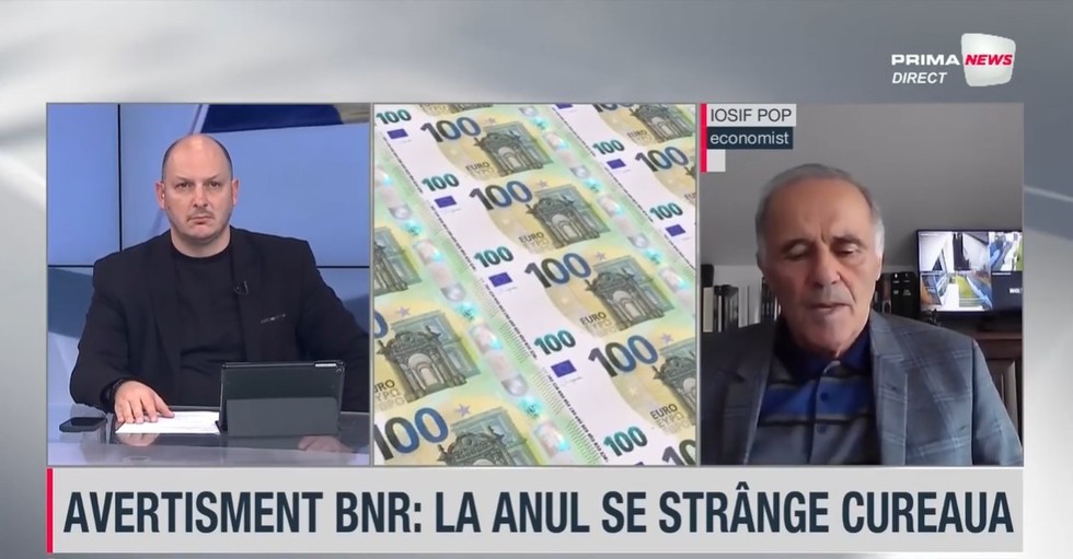 VIDEO. Mugur Isărescu: "Ţara trebuie să intre la dietă". Iosif Pop şi Irimie Popa comentează mesajul Guvernatorului BNR la Prima News