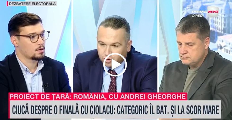 VIDEO. Costi Mocanu îl imită pe Gigi Becali la Proiect de ţară: România: Bre, nea Viorele, nu mi-l faceţi pe Simion, nu faceţi schimbare la pauză, da?