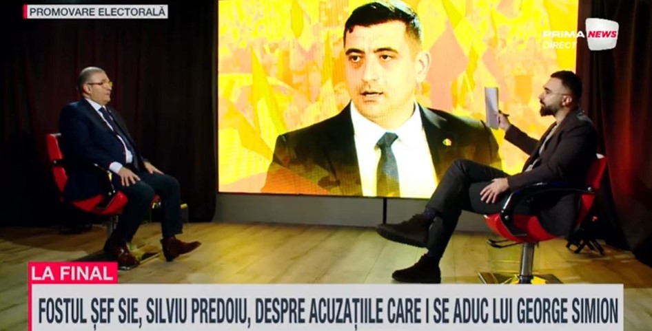 VIDEO. Silviu Predoiu, fost şef SIE, candidat la prezidenţiale, comentează la Prima News acuzaţiile care i se aduc lui George Simion: Sunt convins că sunt doar zvonuri