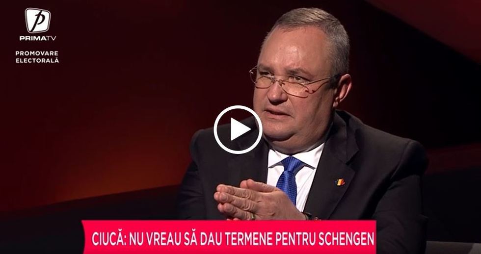 VIDEO. Ciucă spune la Prima TV că Iohannis nu se va întoarce în fruntea PNL: Epoca Iohannis chiar s-a închis. Cu certitudine, vă asigur că domnul Iohannis nu va fi prim-ministru. Ministru de externe, nici atât. Punct!