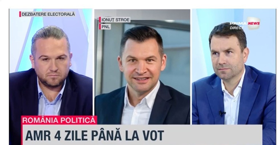 VIDEO. Ionuţ Stroe, purtător de cuvânt PNL, la România Politică: Din păcate n-am reuşit să realizăm o construcţie de dreapta mai devreme. Aveam şi un numitor comun, pe Ilie Bolojan