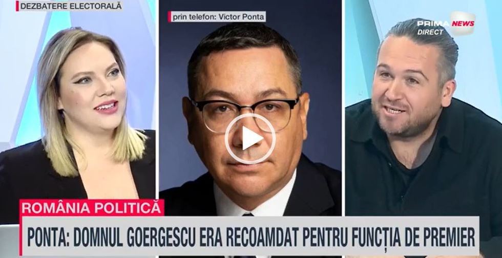 VIDEO. Victor Ponta, la România politică: Luni, după alegerile parlamentare, PSD va decide la nivel de partid pe cine va susţine în turul 2