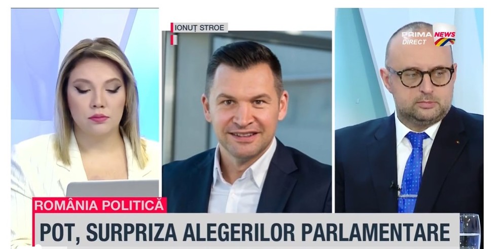 VIDEO. Ionuţ Stroe (PNL), la Romania politică: Scorul alegerilor de ieri ne dă încredere să fim optimişti / Mergem mai departe cu Ilie Bolojan