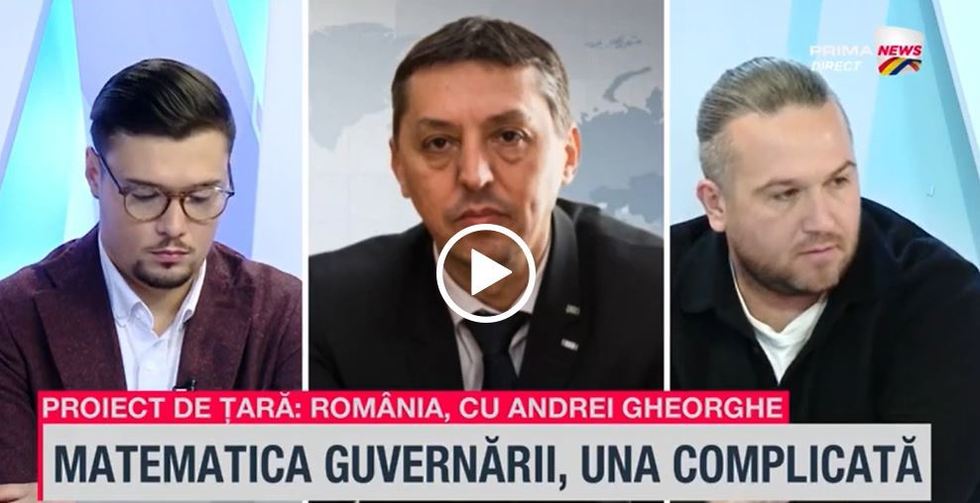 VIDEO. Daniel David, rectorul UBB, la Proiect de ţară: România: Jumătate de ţară nu a participat la alegeri. Ce facem să mobilizăm acea jumătate