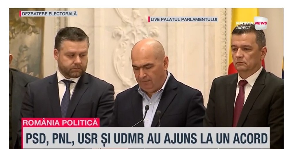 VIDEO. Declaraţiile celor patru partide parlamentare după şedinţa de azi, în direct la România politică