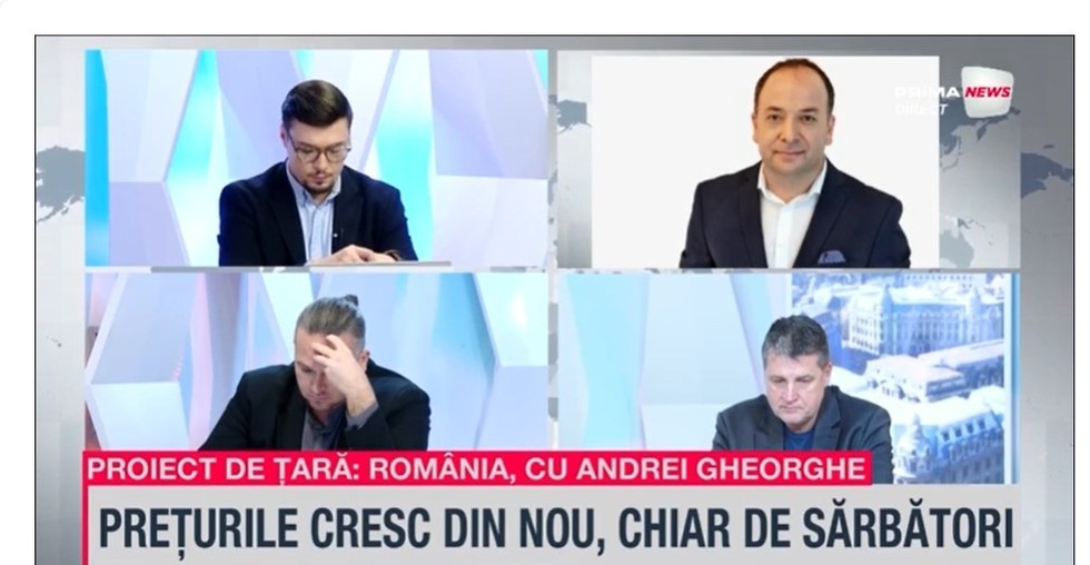 VIDEO. Adrian Negrescu, analist economic, la Prima News: Rămânem şi anul viitor campioni la scumpiri